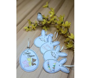 ITH Stickdatei - Osterbaum Anhänger